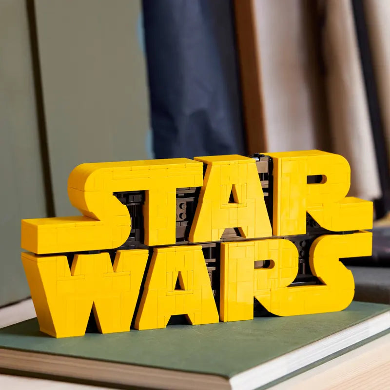 Brick-Built Star Wars Logo