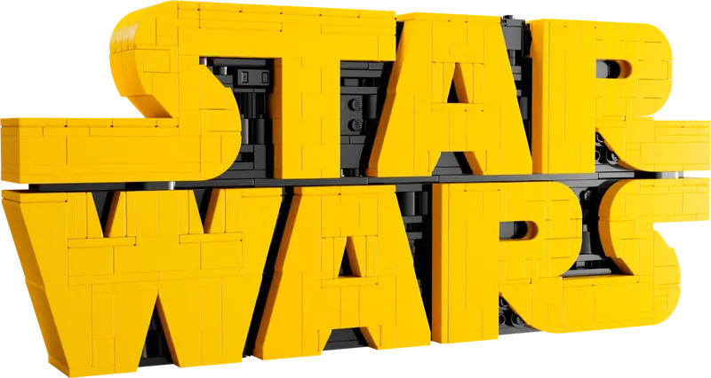 Brick-Built Star Wars Logo