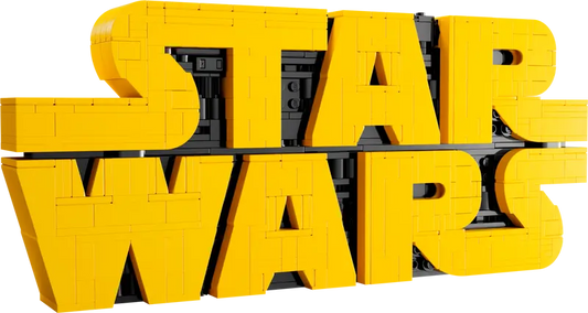 Brick-Built Star Wars Logo