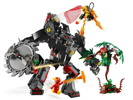 Batman Mech vs. Poison Ivy Mech