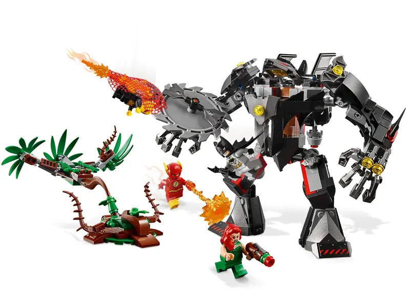 Batman Mech vs. Poison Ivy Mech