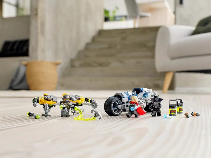 Avengers Speeder Bike Attack