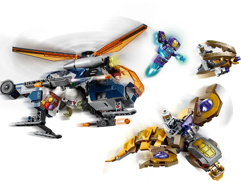 Avengers Hulk Helicopter Rescue