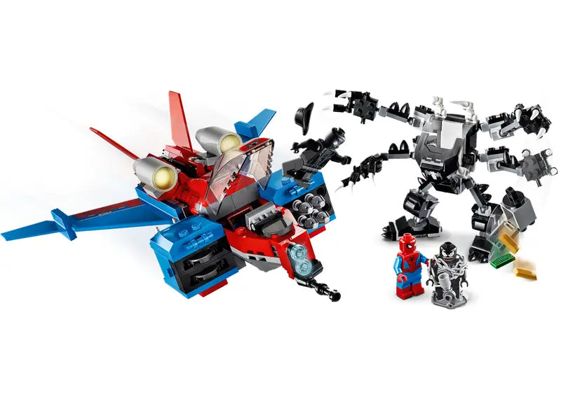 Spiderjet vs. Venom Mech