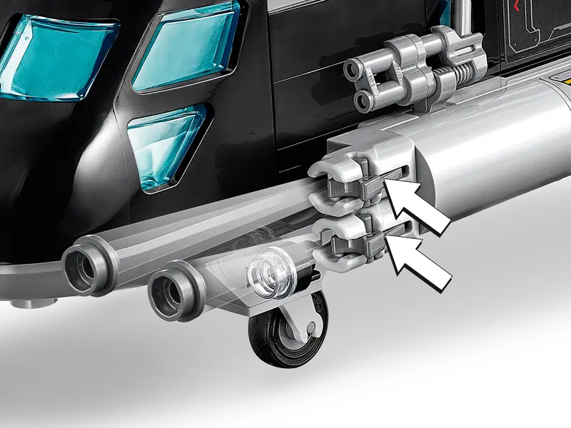 Black Widow's Helicopter Chase