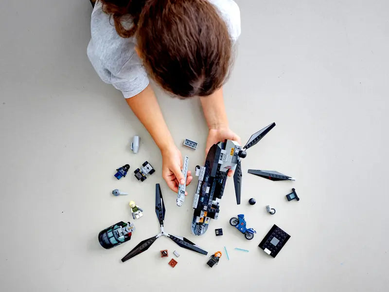 Black Widow's Helicopter Chase