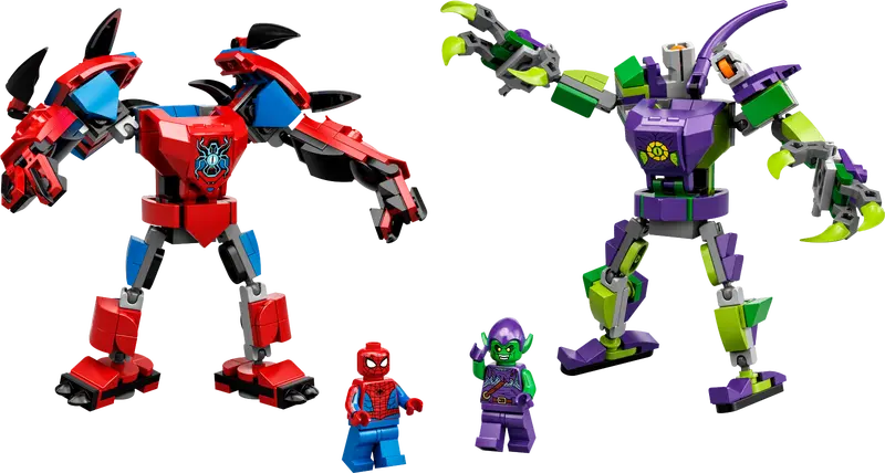Spider-Man & Green Goblin Mech Battle