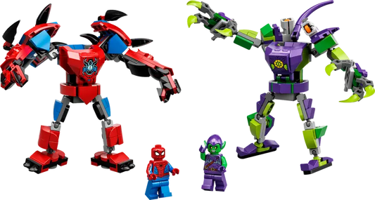 Spider-Man & Green Goblin Mech Battle