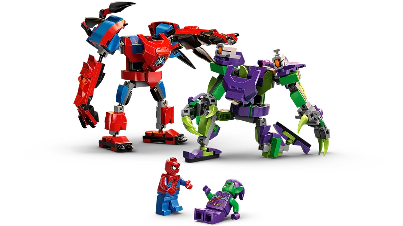 Spider-Man & Green Goblin Mech Battle