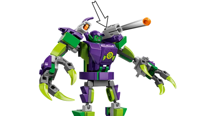 Spider-Man & Green Goblin Mech Battle