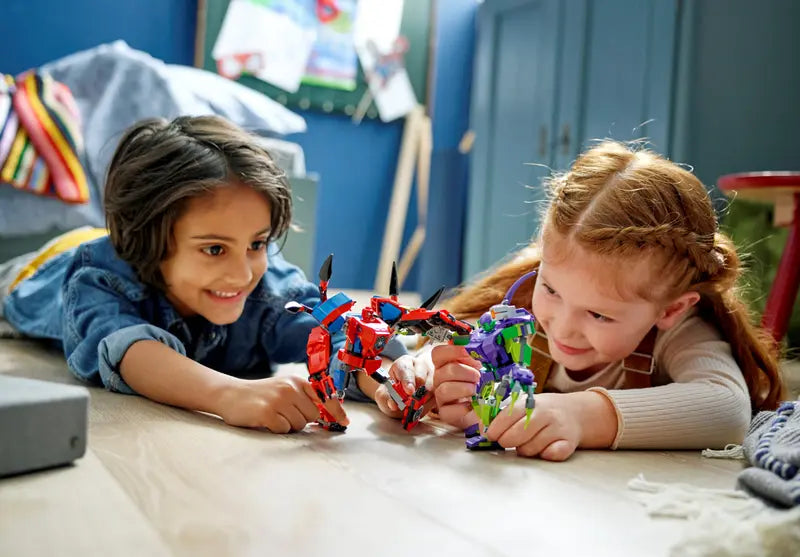 Spider-Man & Green Goblin Mech Battle