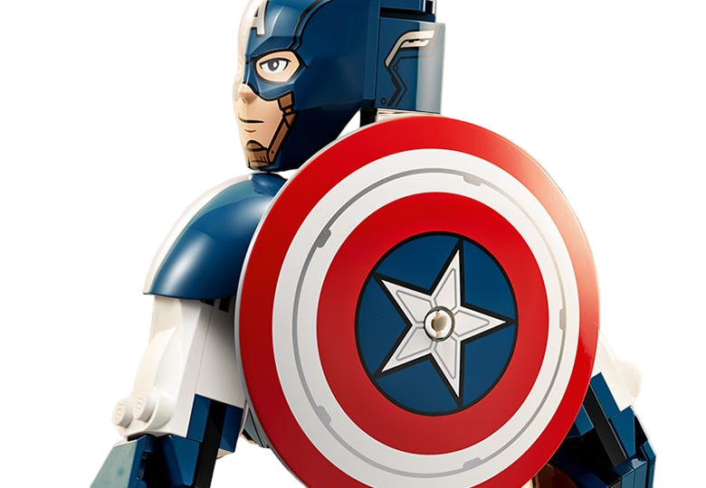 Captain America Construction Figure