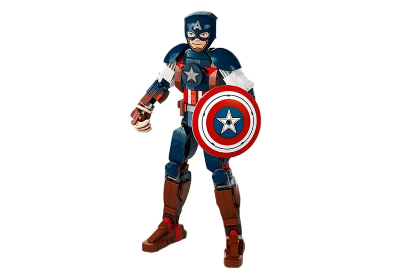 Captain America Construction Figure