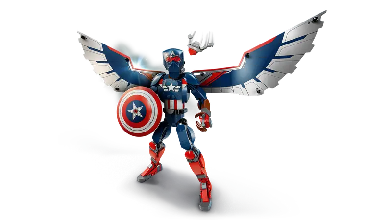 New Captain America Construction Figure