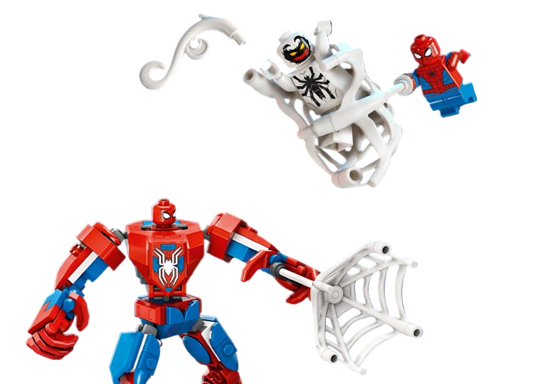 Spider-Man Mech vs. Anti-Venom
