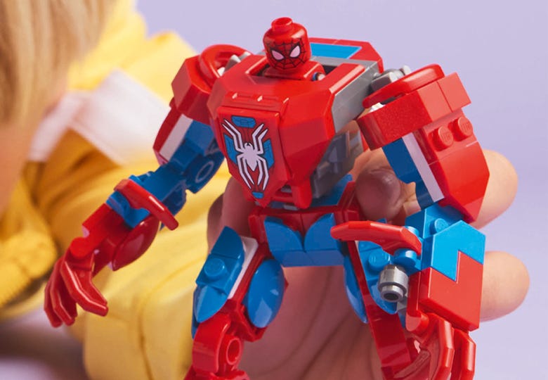 Spider-Man Mech vs. Anti-Venom