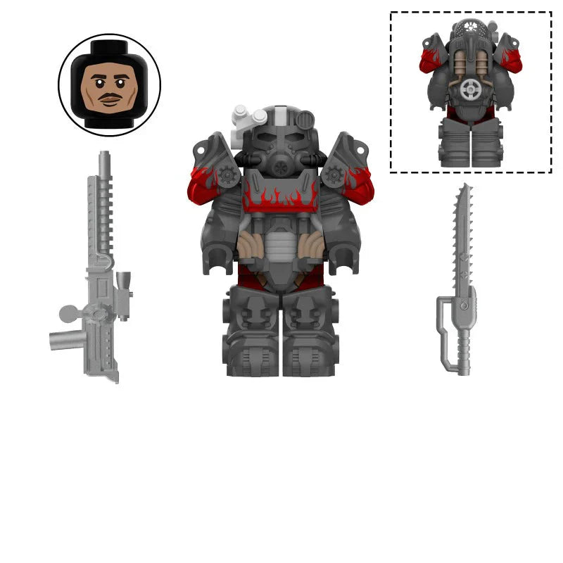 Fallout: T-60 Power Armor Minifigures Set
