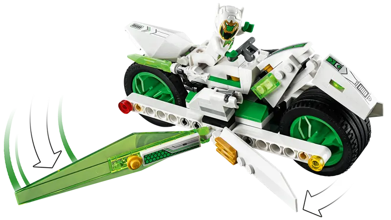 White Dragon Horse Bike