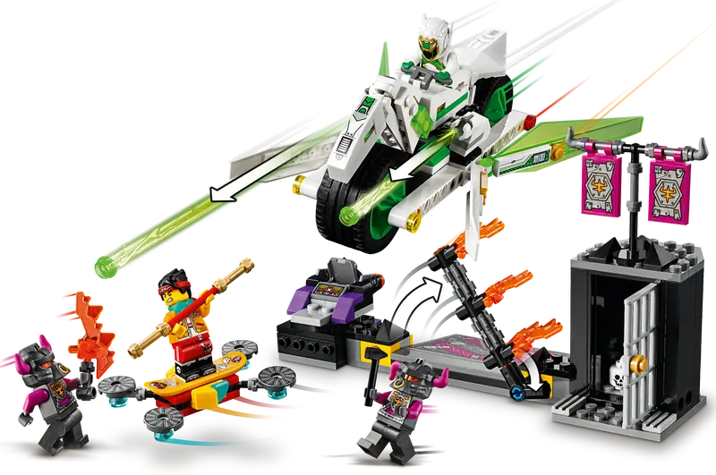 White Dragon Horse Bike