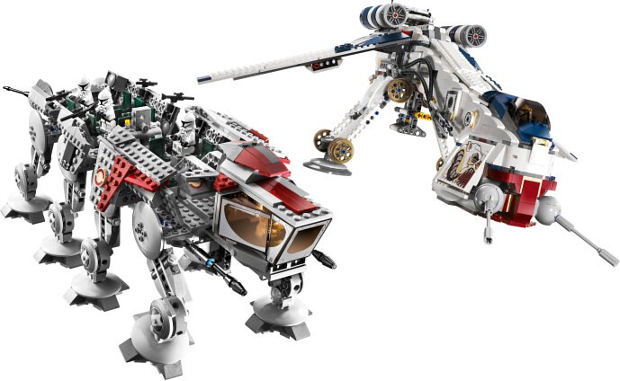 Republic Dropship With AT-OT Walker