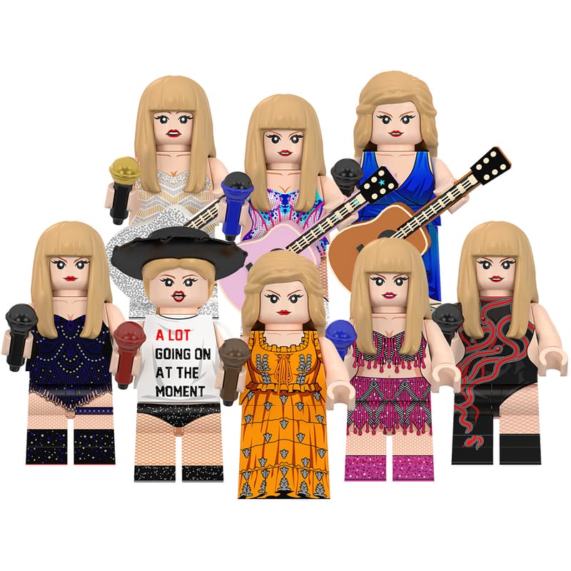 Taylor Swift Minifigures Set