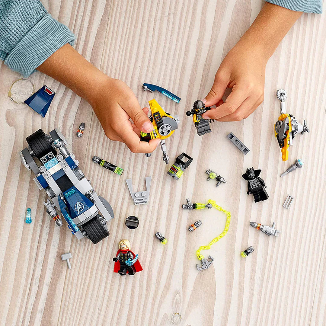 Avengers Speeder Bike Attack