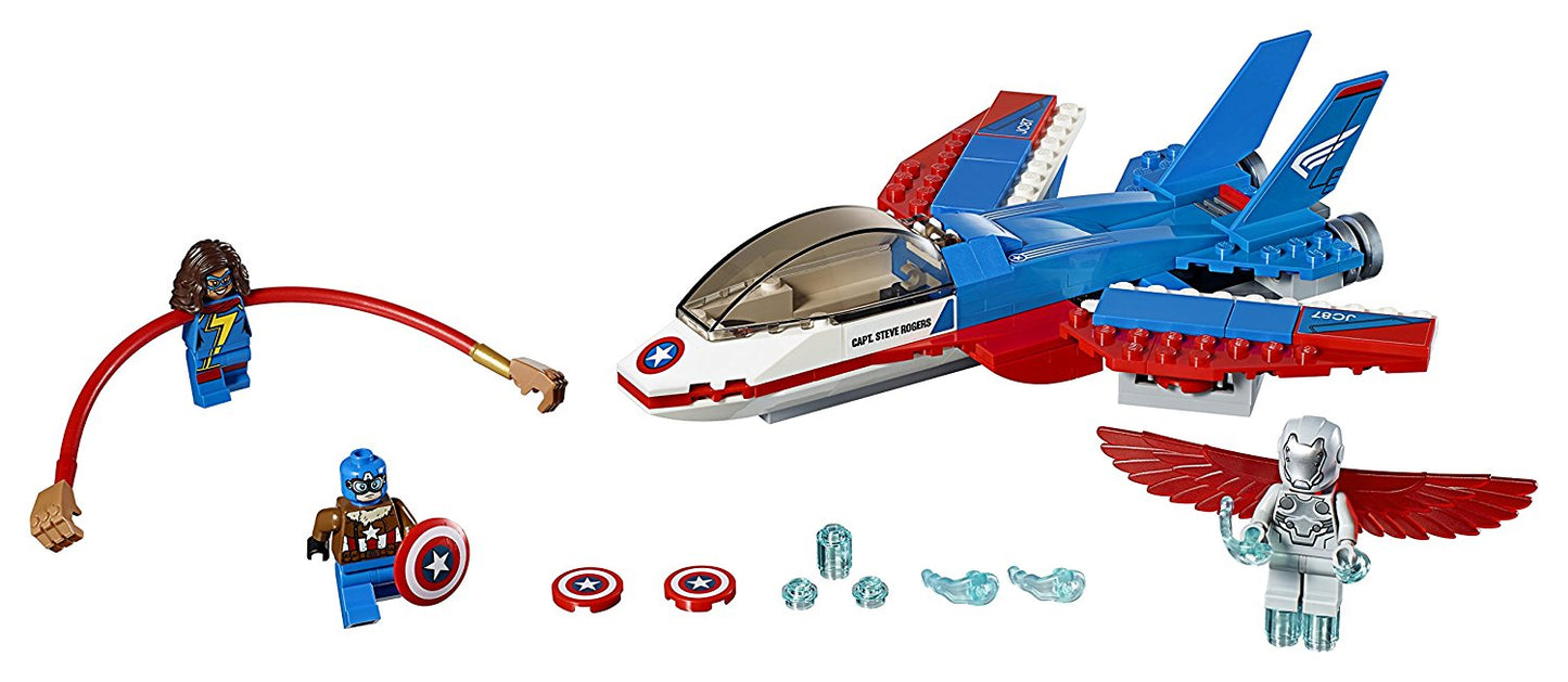 Captain America Jet Pursuit