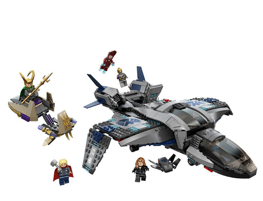 Super Heroes Quinjet Aerial Battle