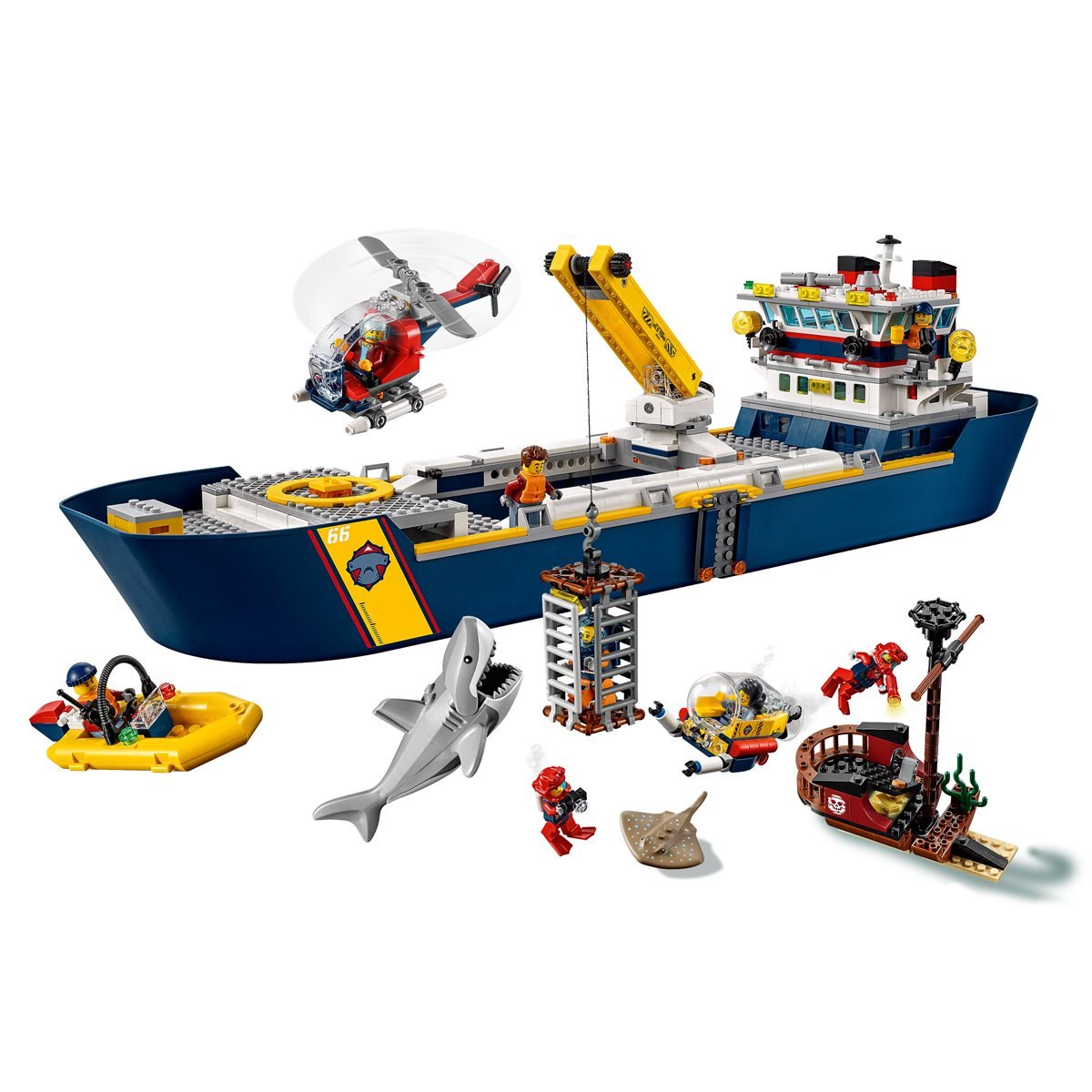 Ocean Exploration Ship