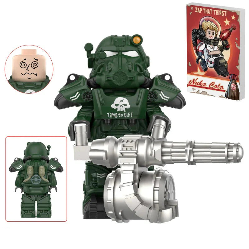 Fallout: T-60 Power Armor Minifigures Set