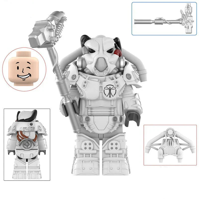 Fallout: X-01 Mech Power Armor Minifigures Set