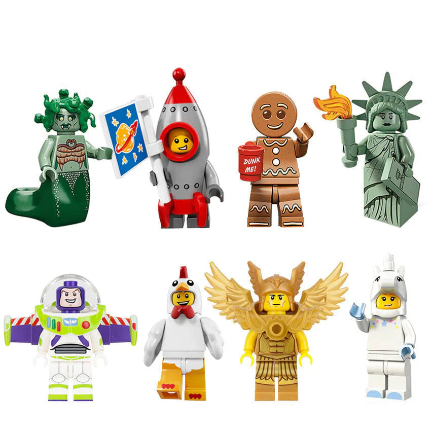 Mascot & Wild Minifigures Set