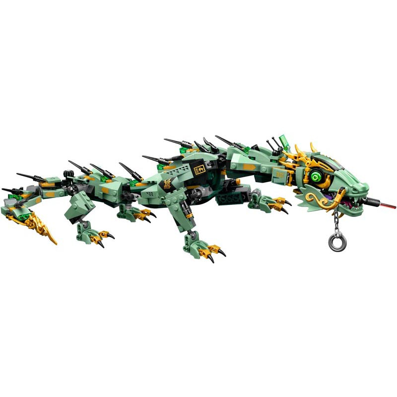 Green Ninja Mech Dragon