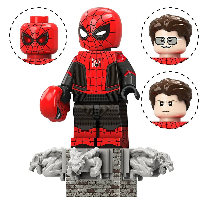 Spider-Man, Doctor Strange, Hela Minifigures Set