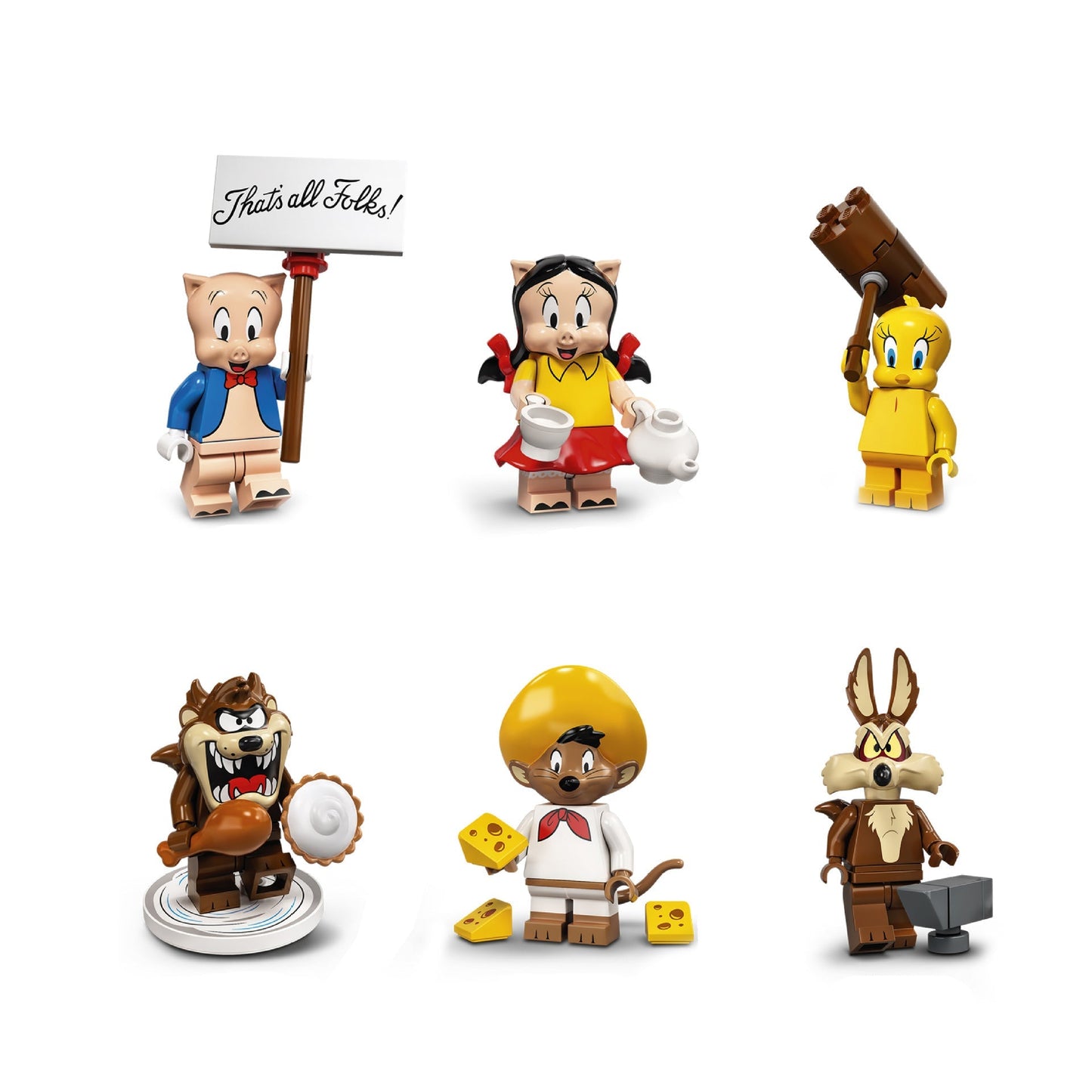 Looney Tunes Minifigures Set