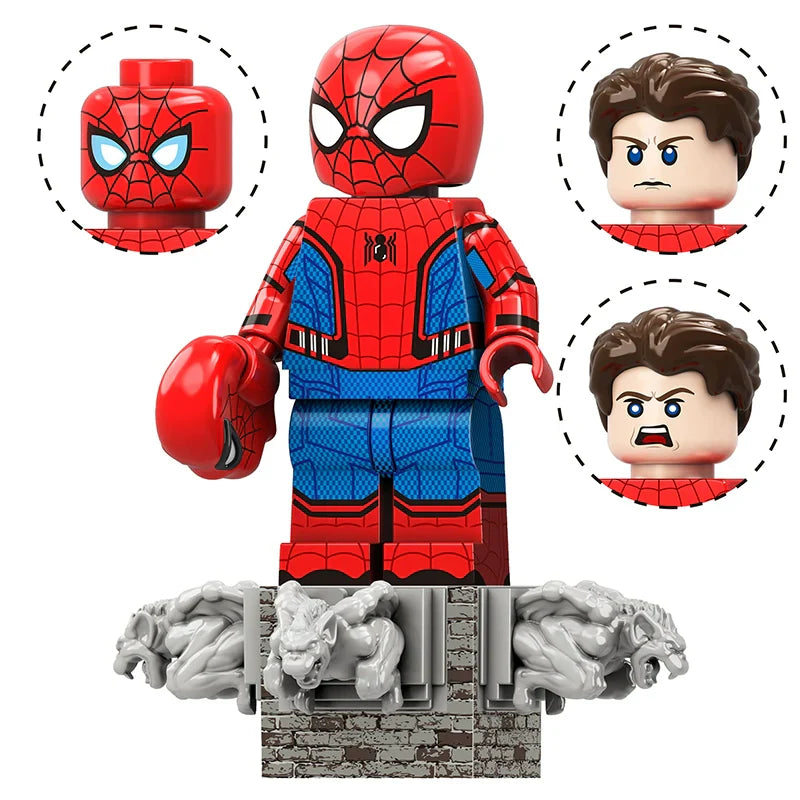 Spider-Man, Doctor Strange, Hela Minifigures Set