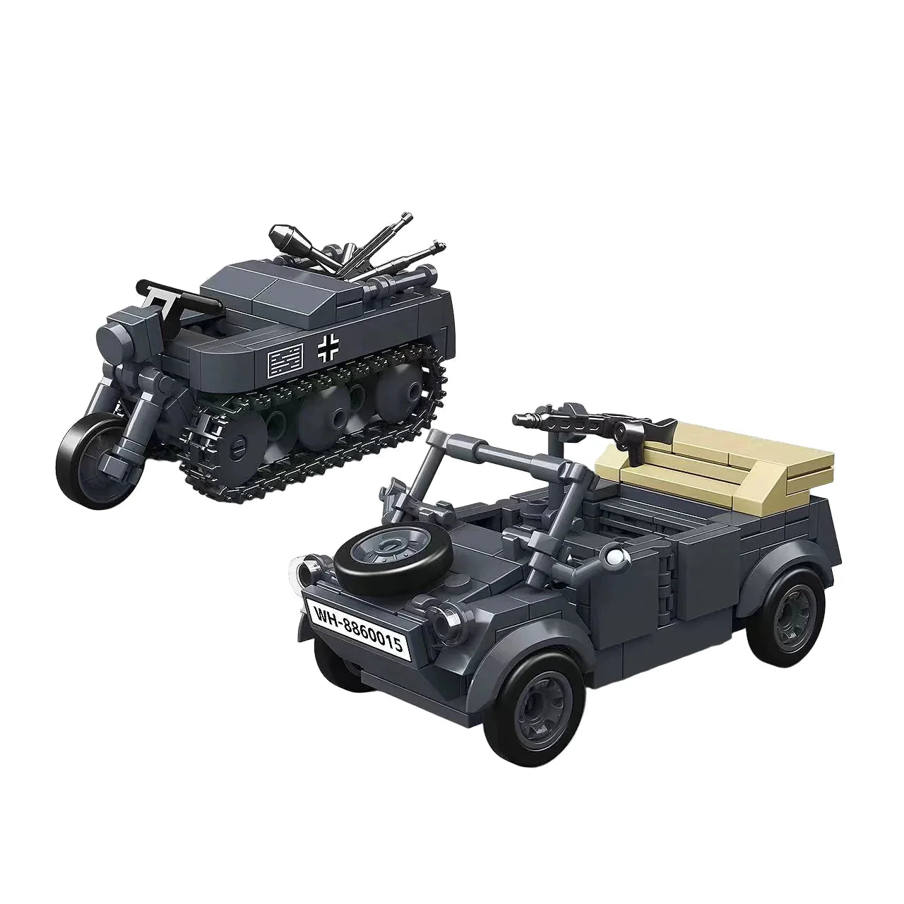 Sd.Kfz.2 Kettenkrad & Type 82 Kübelwagen