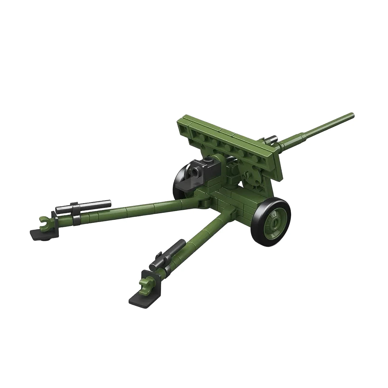 ZIS-2 57mm AT Gun & T-20 Armored Tractor