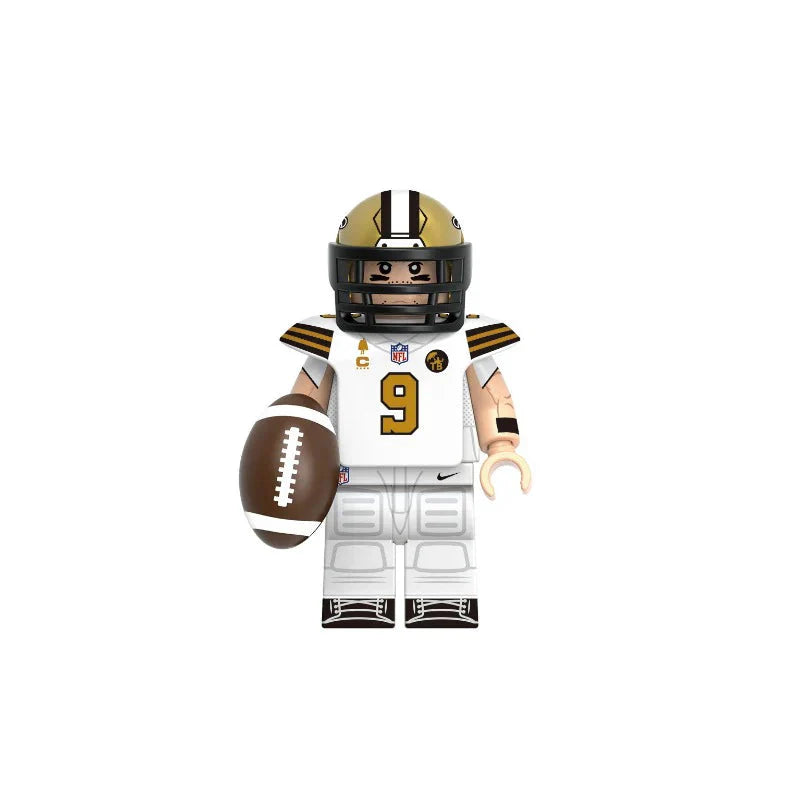 NFL Football Quarterback Minifigures Set