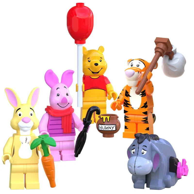 Winnie The Pooh Minifigures Set