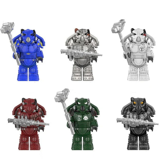 Fallout: X-01 Mech Power Armor Minifigures Set