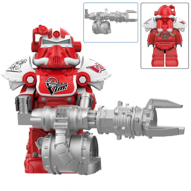 Fallout: T-51 Mecha Power Armor Minifigures Set