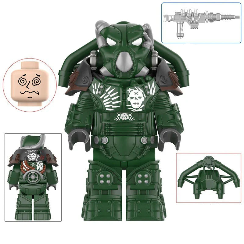 Fallout: X-01 Mecha Power Armor Minifigures Set