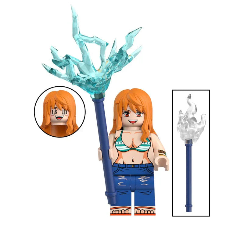 One Piece Minifigures Set