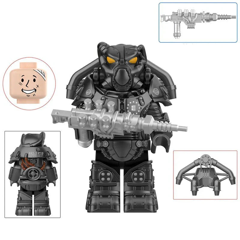 Fallout: X-01 Mech Power Armor Minifigures Set