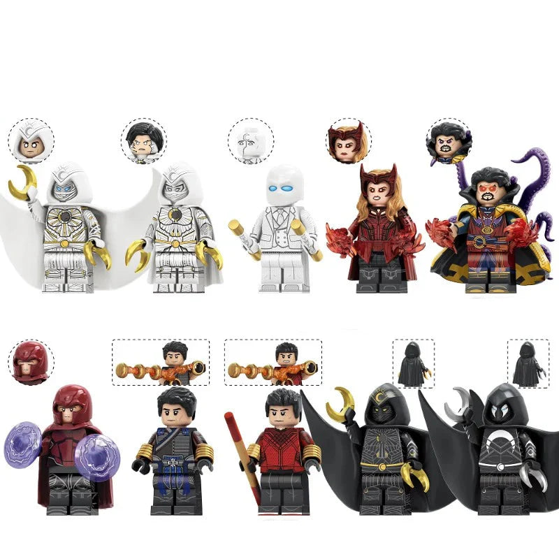 Moon Knight, Doctor Strange, & Shang-Chi Minifigures Set