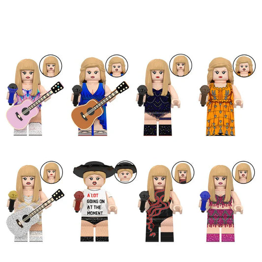 Taylor Swift Minifigures Set