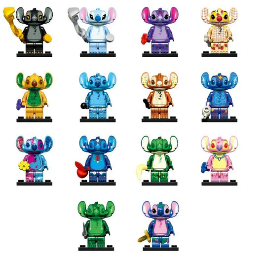 Disney Series Stitch Minifigures Set