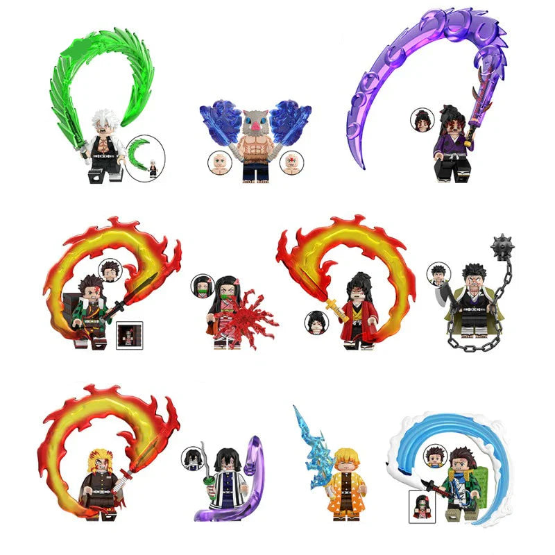 Demon Slayer: Kimetsu no Yaiba Minifigures Set