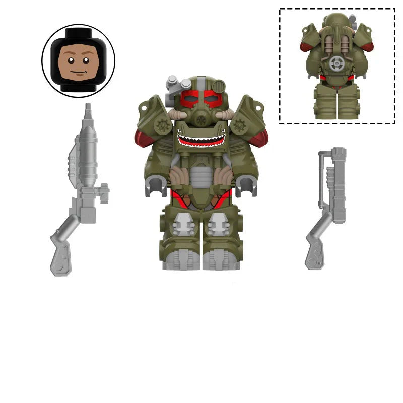 Fallout: T-60 Power Armor Minifigures Set
